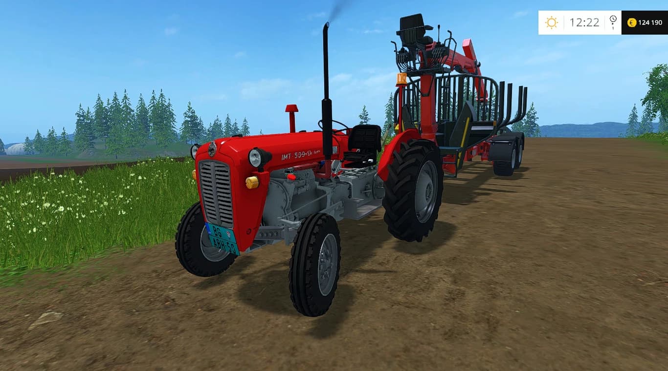 IMT 539 2WD DELUXE SERBIAN