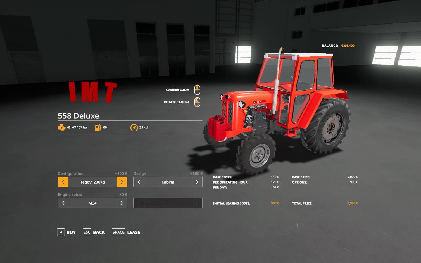 IMT 558 DE LUXE