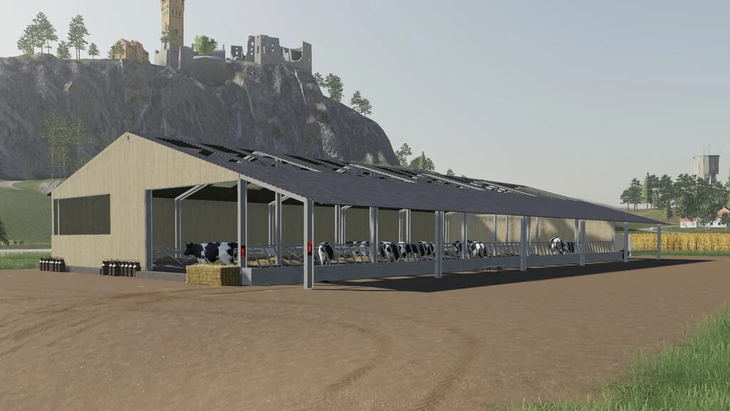 INDOOR BRITISH COW BARN 2