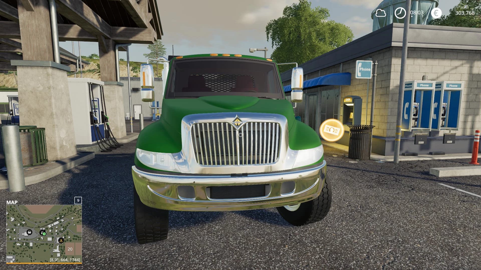 INTERNATIONAL DURASTAR FLATBED/AR 3