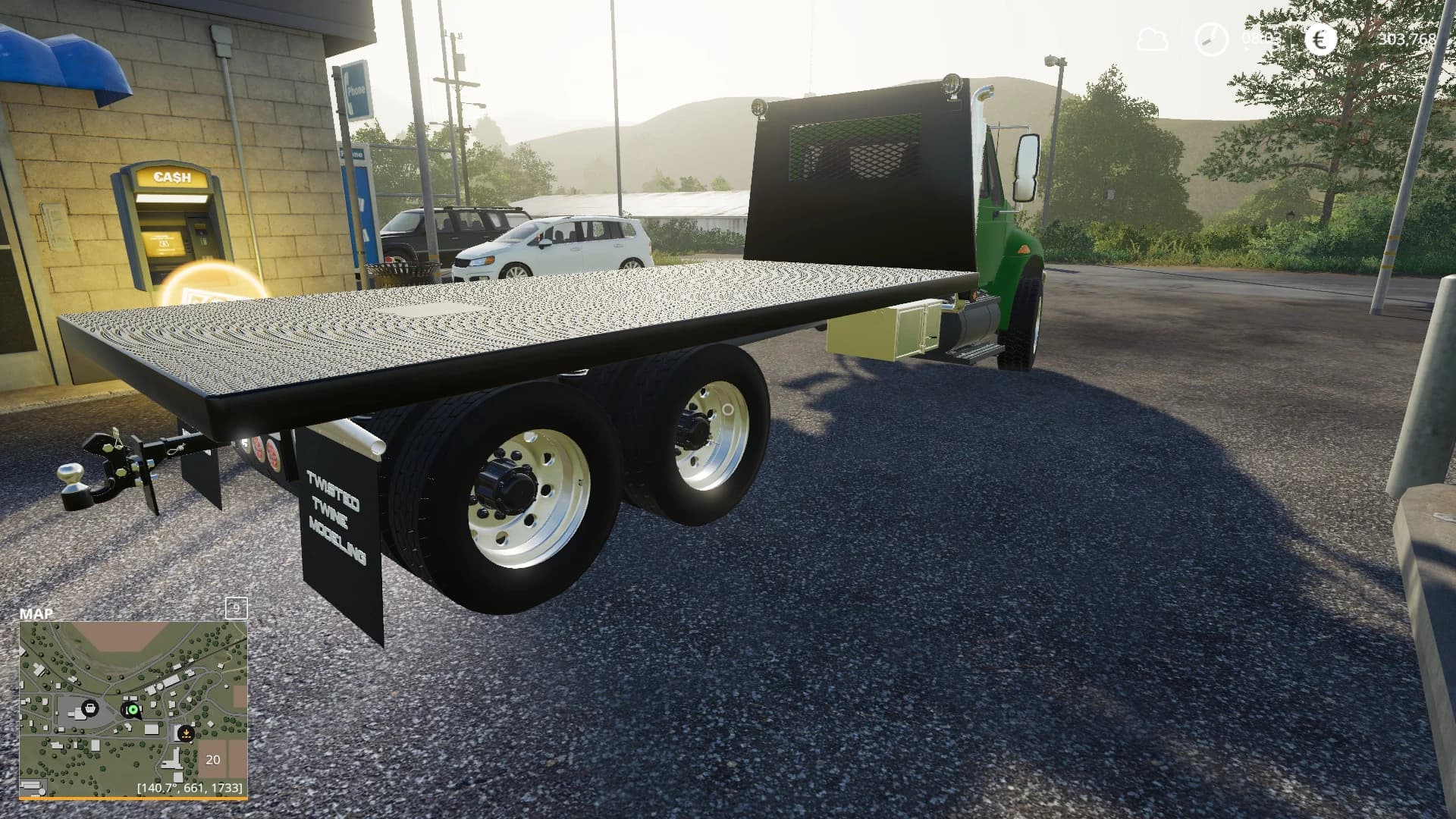 INTERNATIONAL DURASTAR FLATBED/AR 2