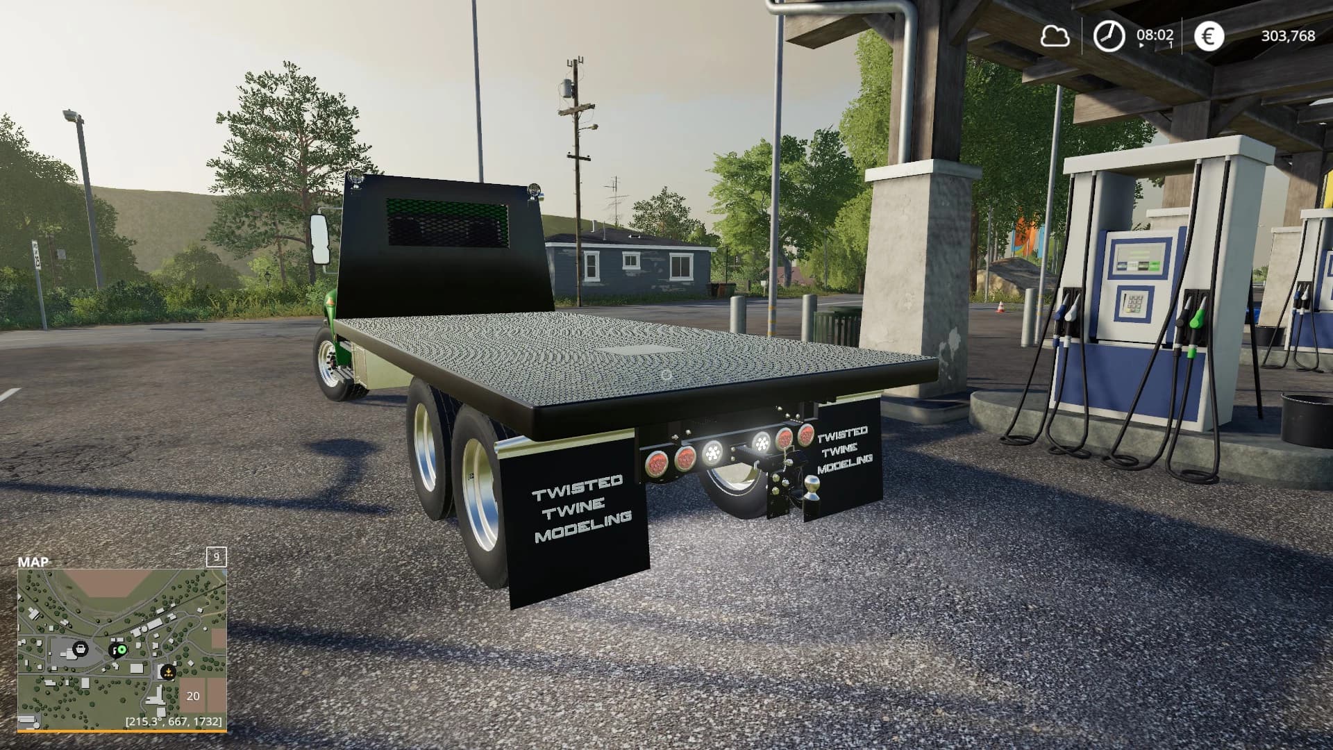 INTERNATIONAL DURASTAR FLATBED/AR