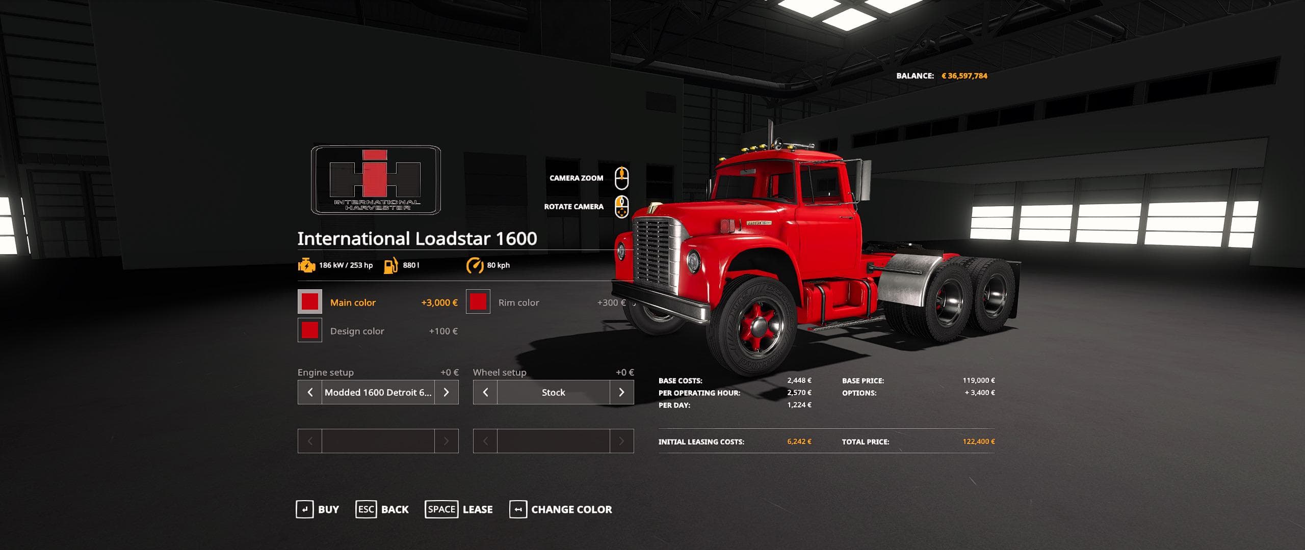 INTERNATIONAL LOADSTAR 1600 3