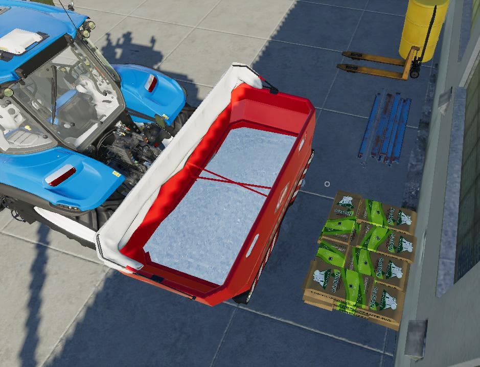 ITALIAN SEEDS, LIME AND FERTILIZER PALLETS