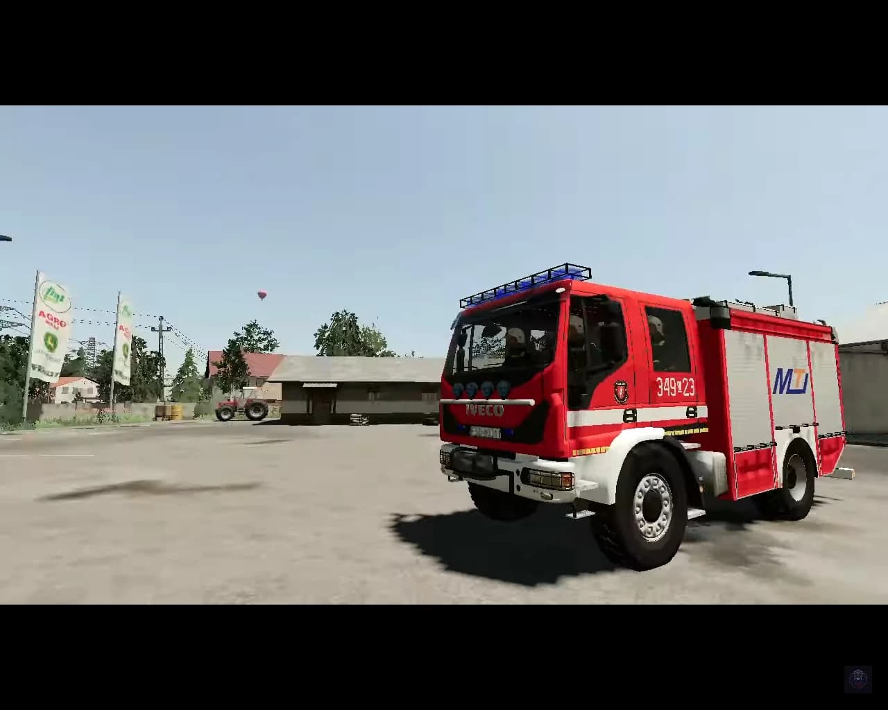 IVECO EUROCARGO GBA MOTOTRUCK 349[L]23 OSP ROSSOSZ