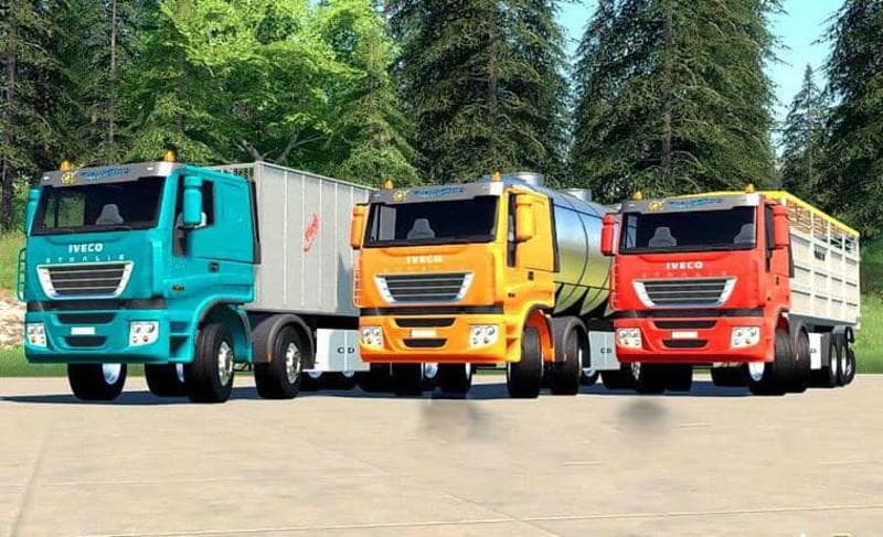 IVECO STRALIS CLIXTAR TRUCK PACK (6 MODULES) 3
