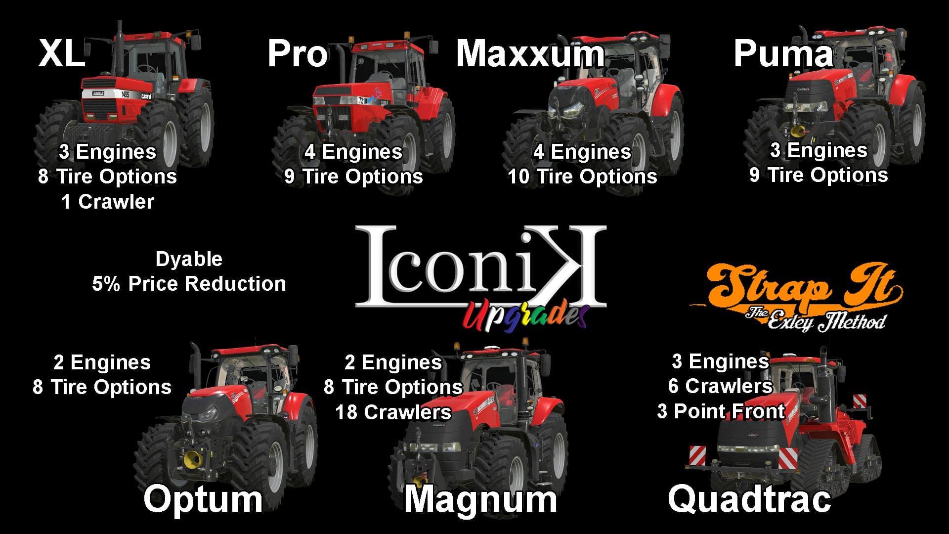 Iconik Case Tractors 2