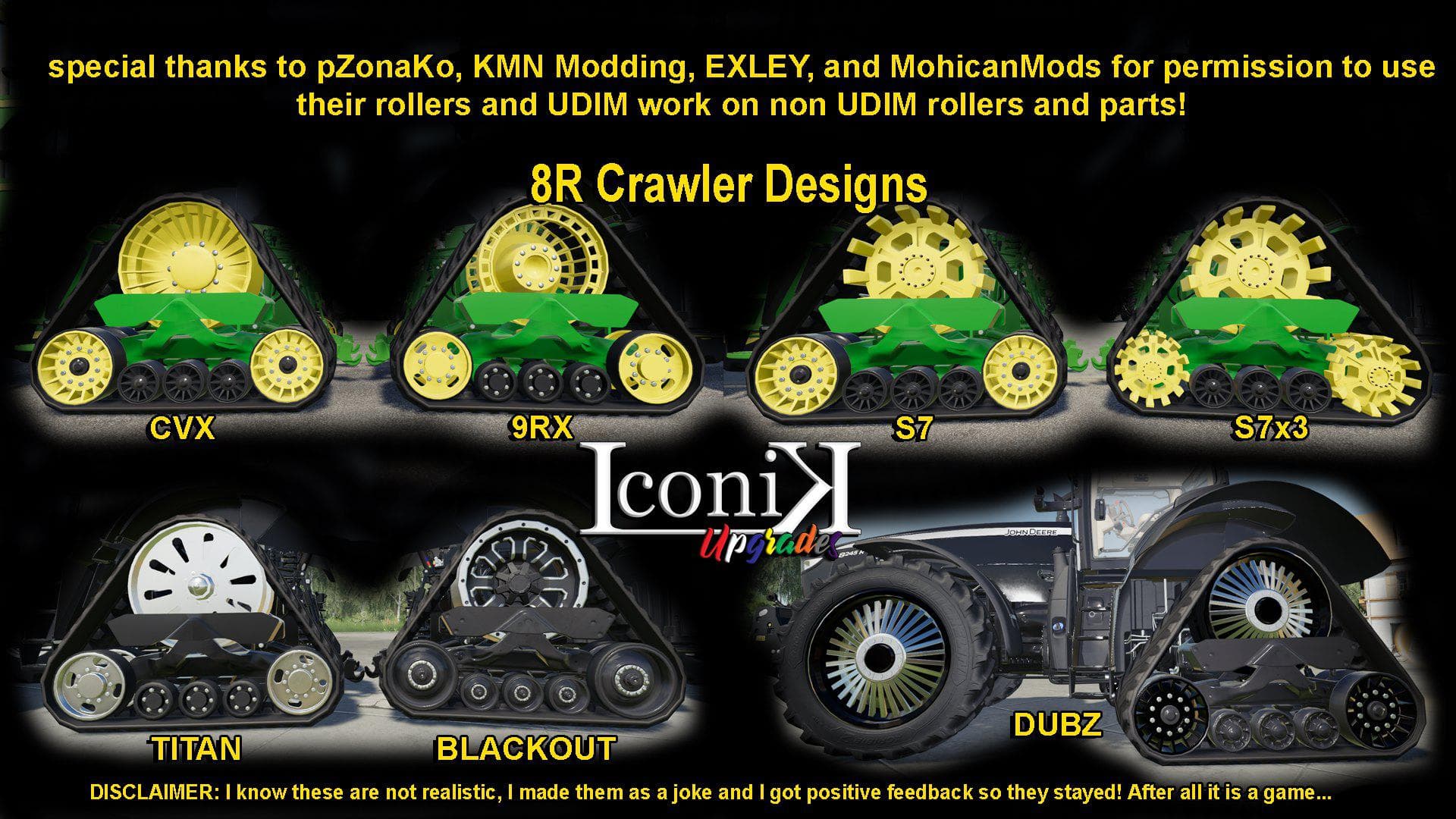 Iconik JD Tractors 2