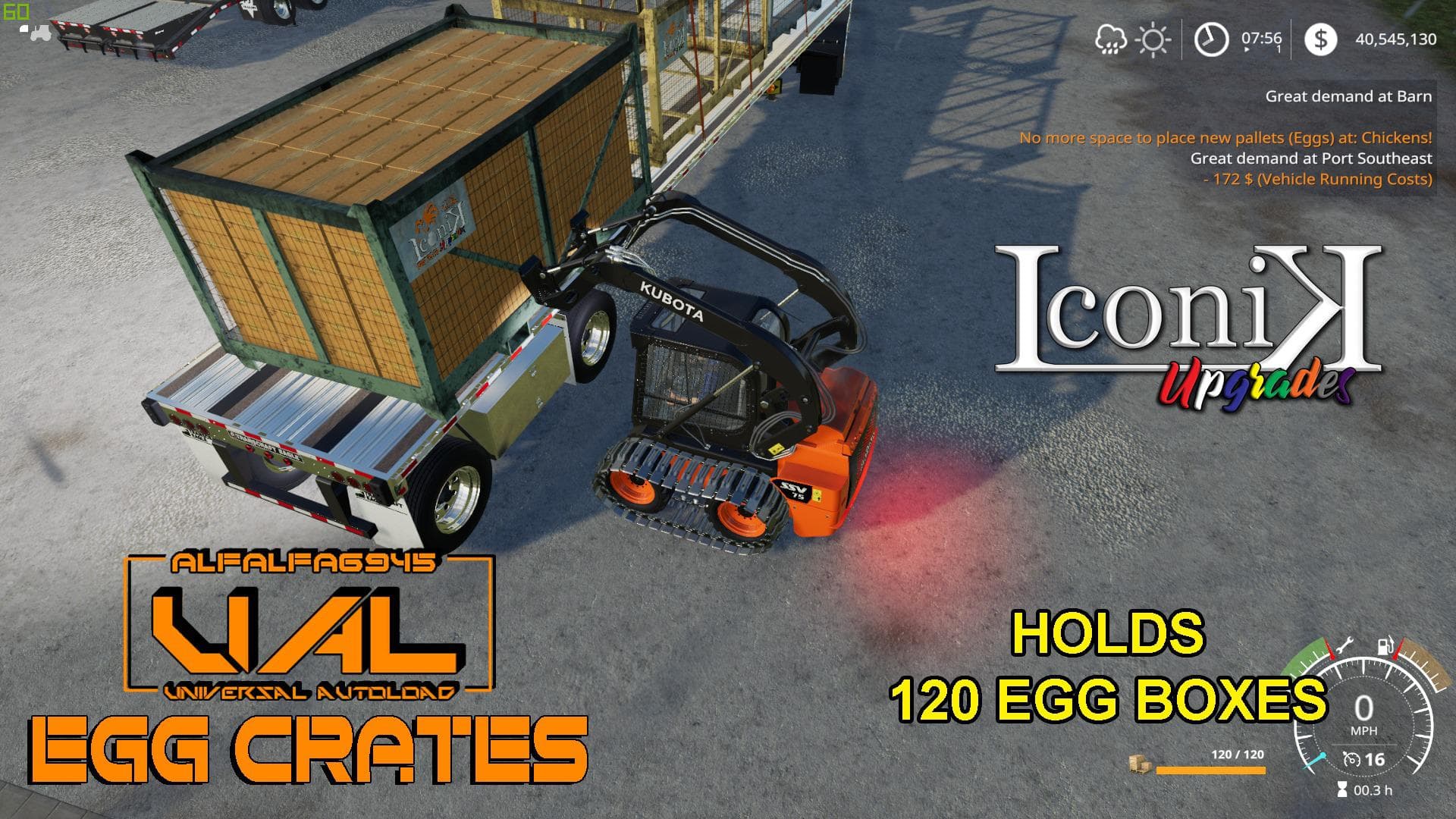 Iconik UAL Egg Crates