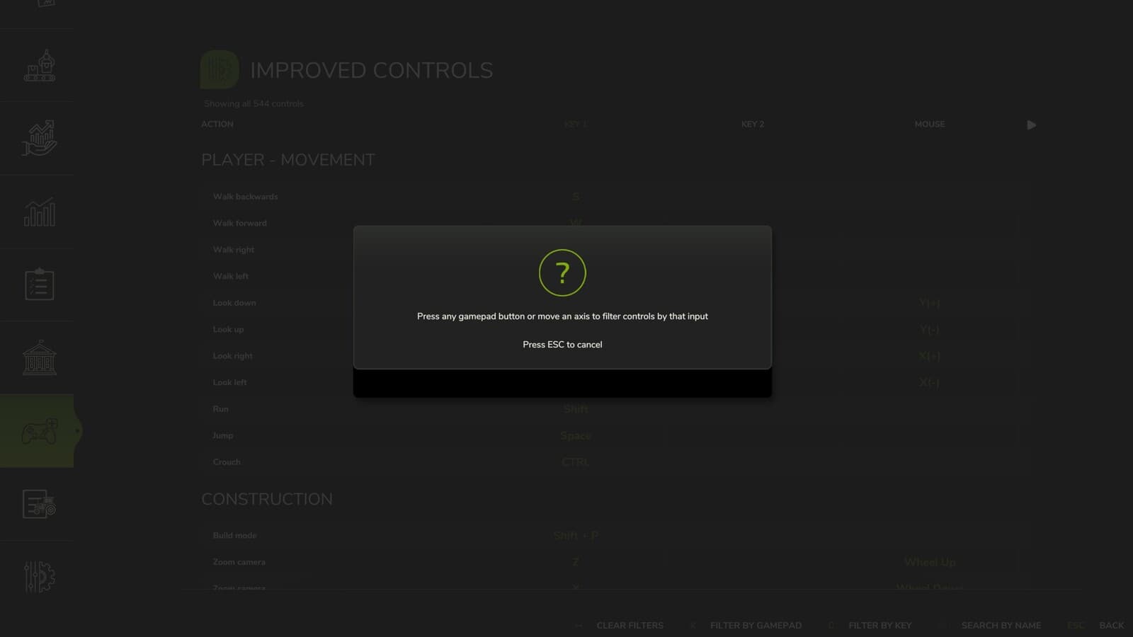 Improved Controls Menu 3