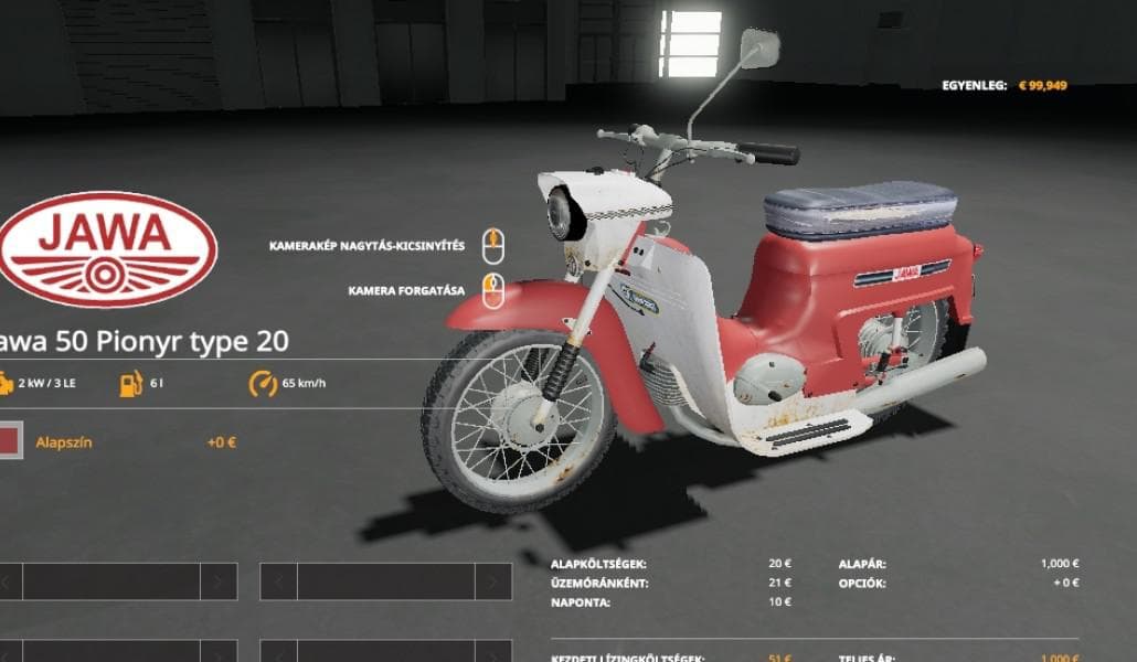 JAWA 50 PIONYR TYPE 20