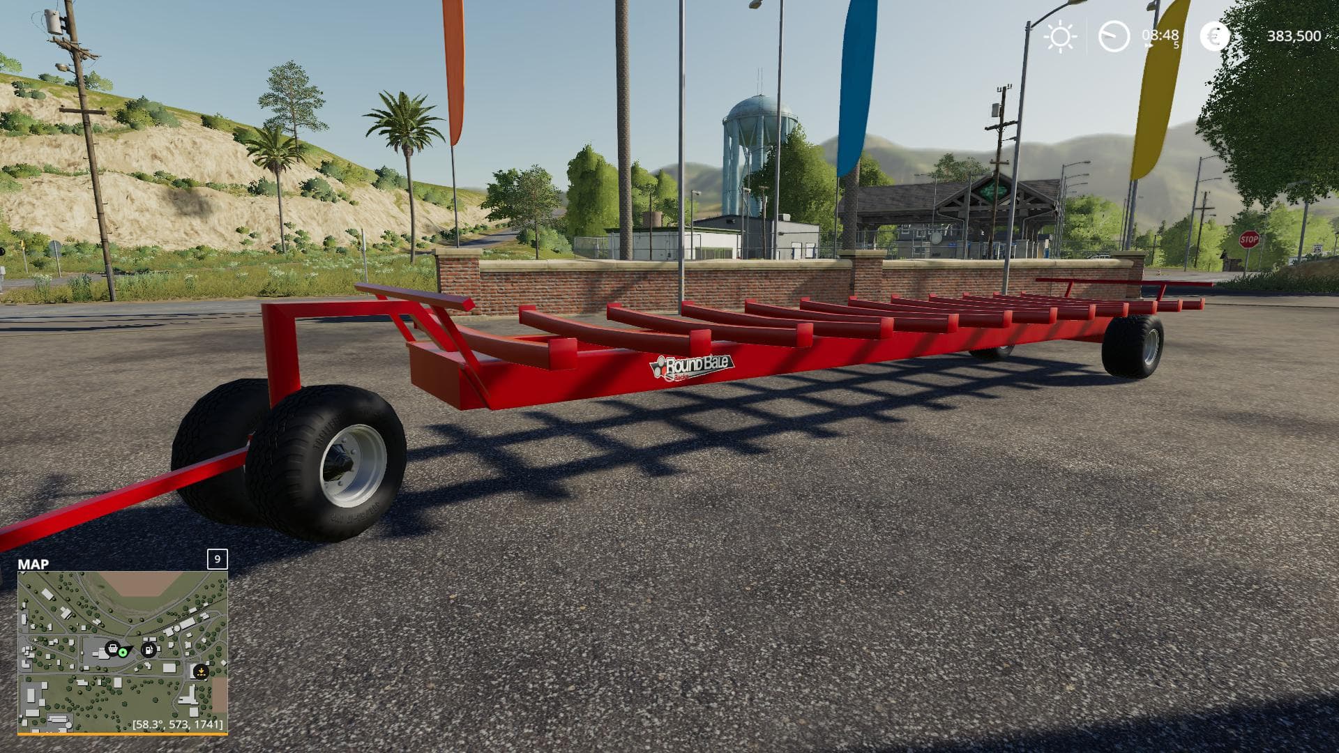 JBM ROUND BALE MIGHTY HAULER 5