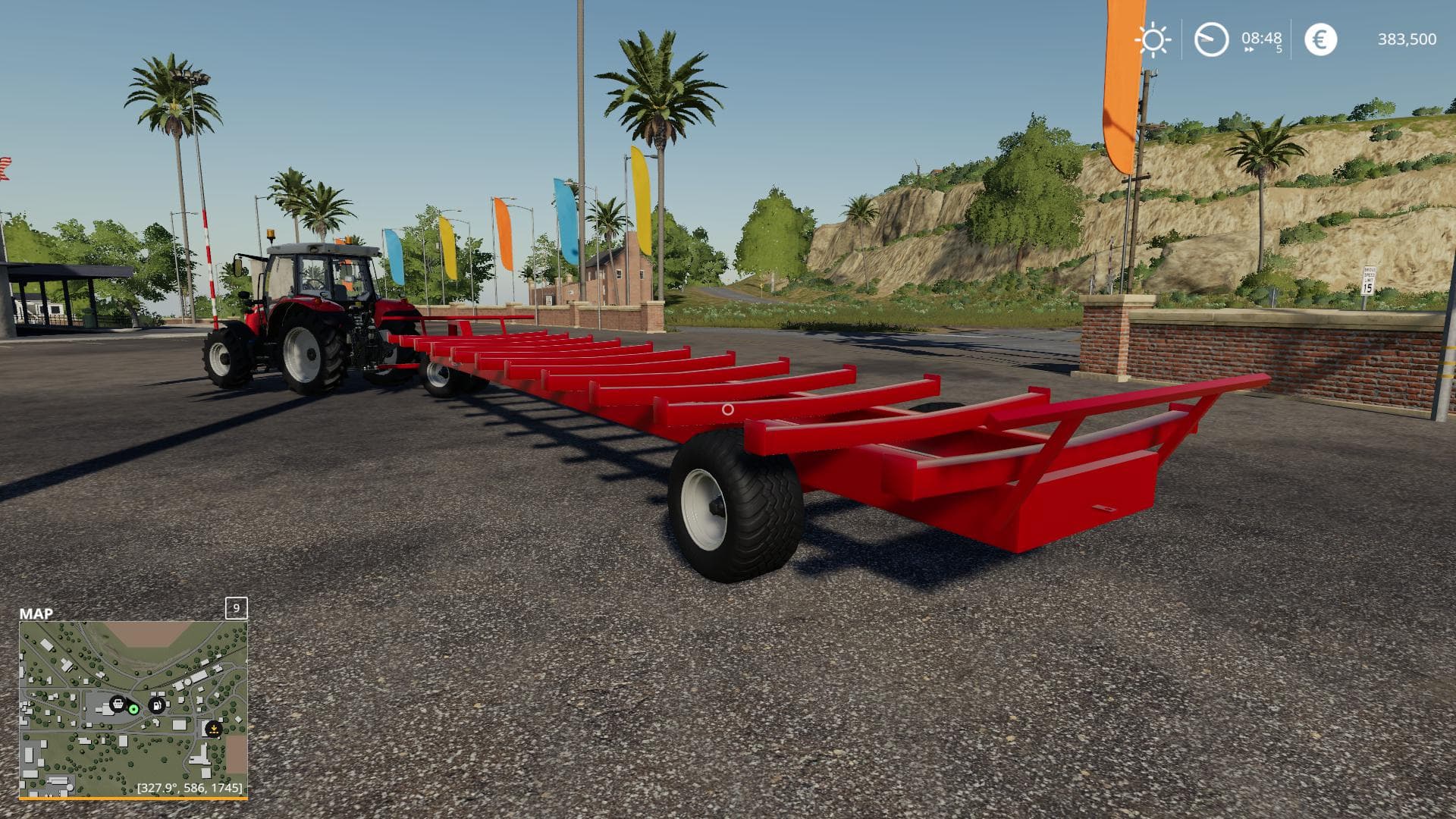 JBM ROUND BALE MIGHTY HAULER 4
