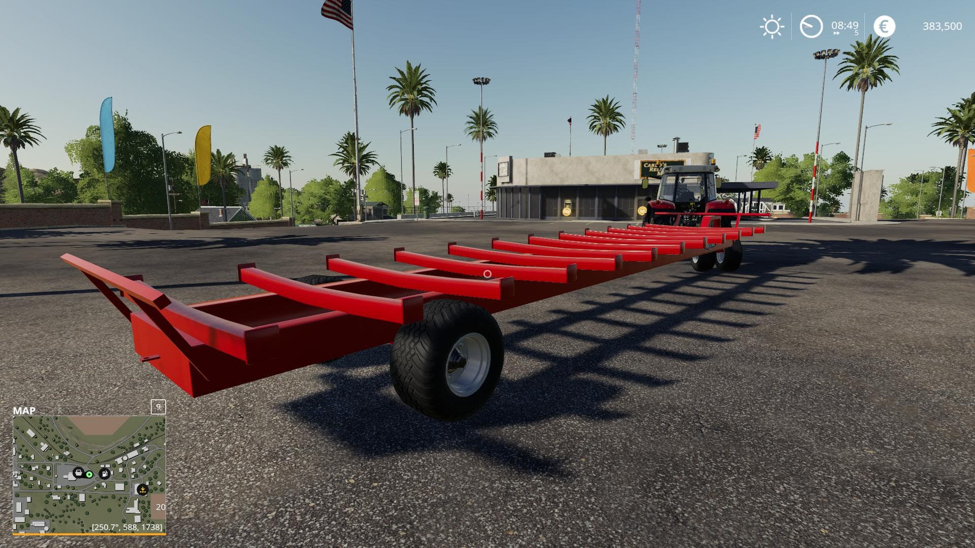 JBM ROUND BALE MIGHTY HAULER 3