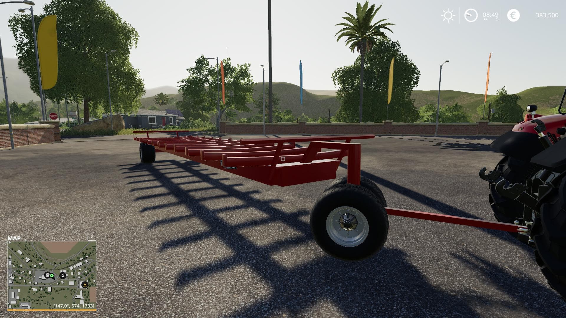 JBM ROUND BALE MIGHTY HAULER 2