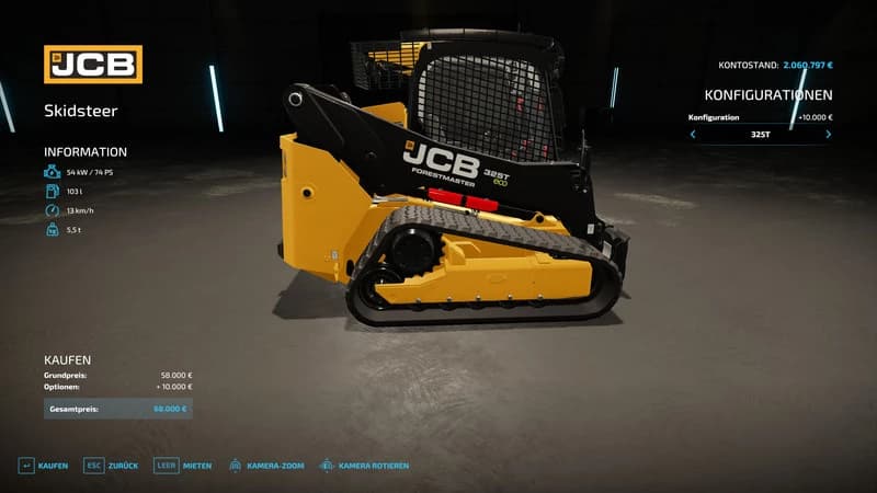 JCB 325T SKIDSTEER 2