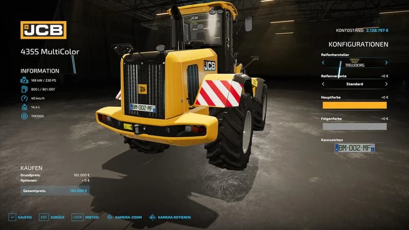 JCB 435S WHEEL LOADER (MULTICOLOR) 3