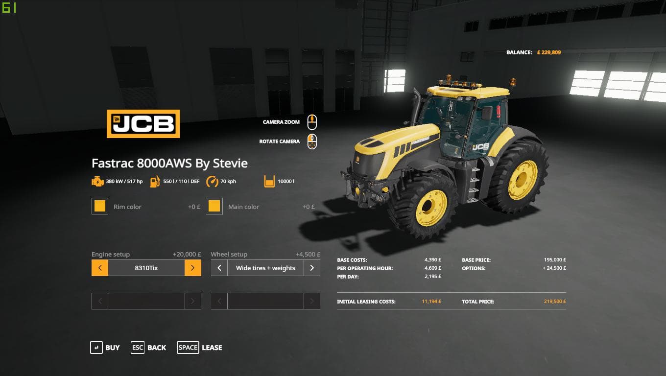JOHN DEERE 7R 2020 SERIE 4