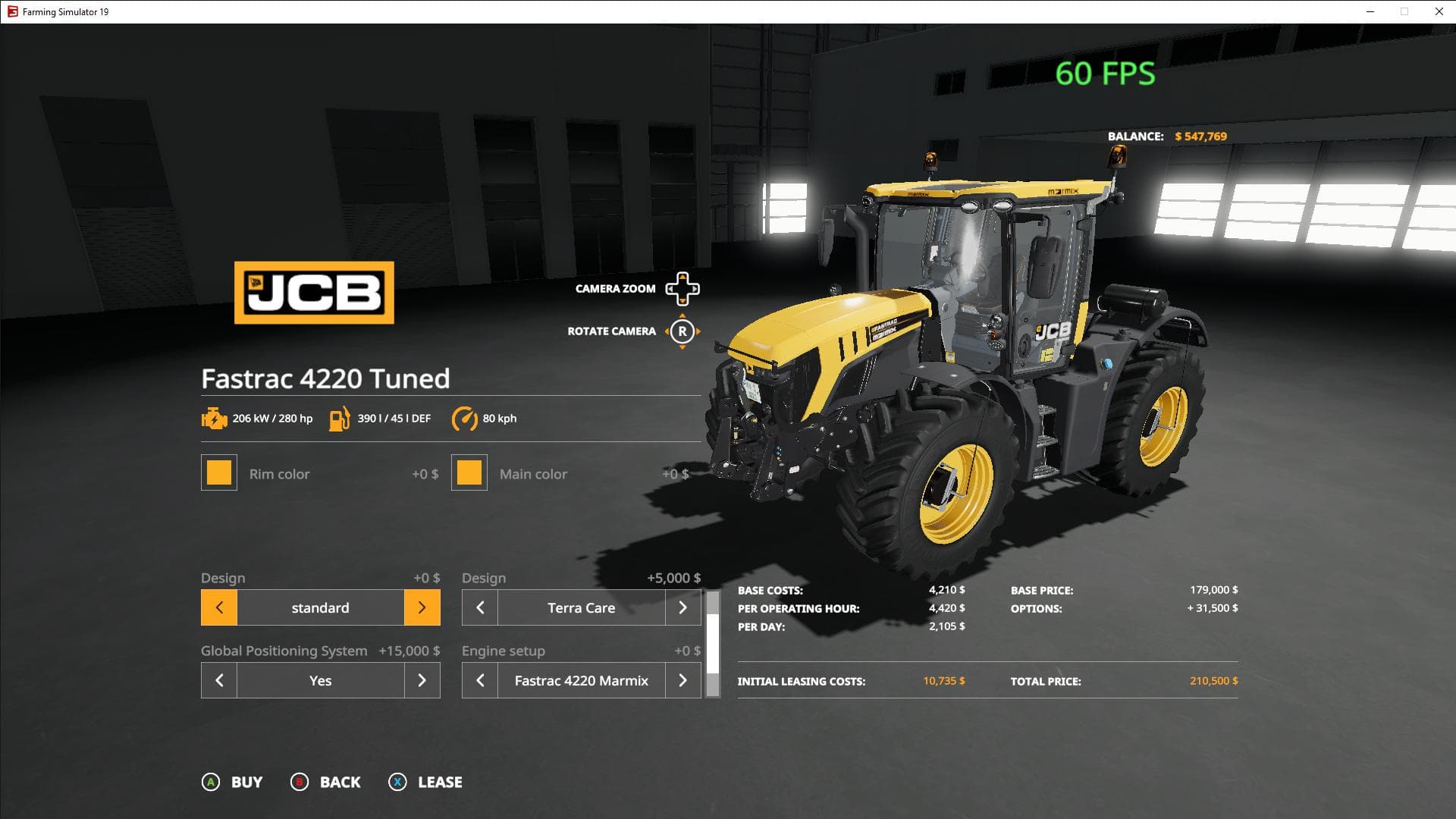 JCB FASTRAC EDIT