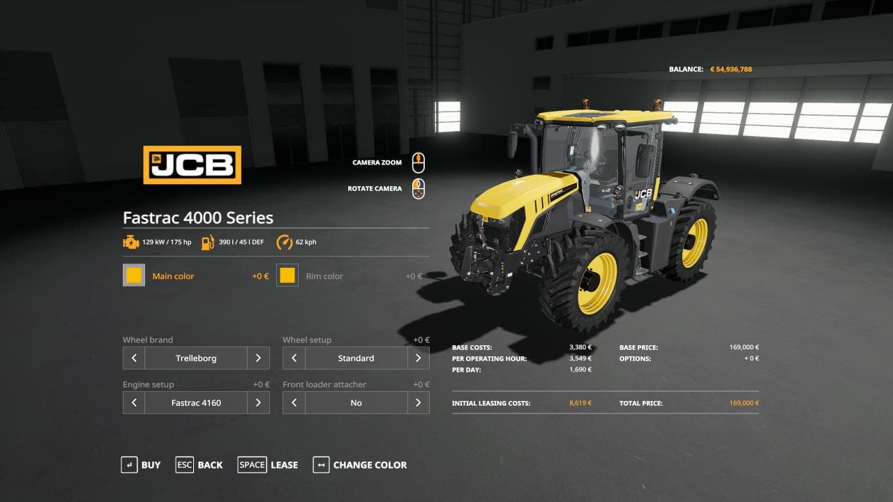 JCB Fastrac 4000 Series