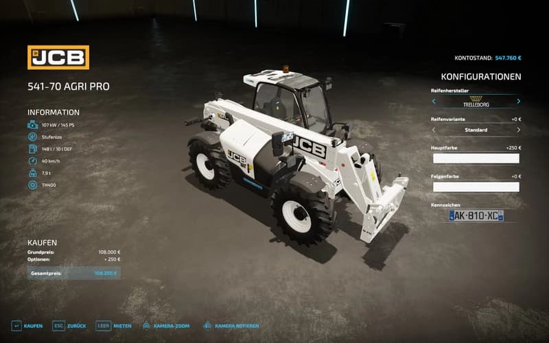 JCB PACK