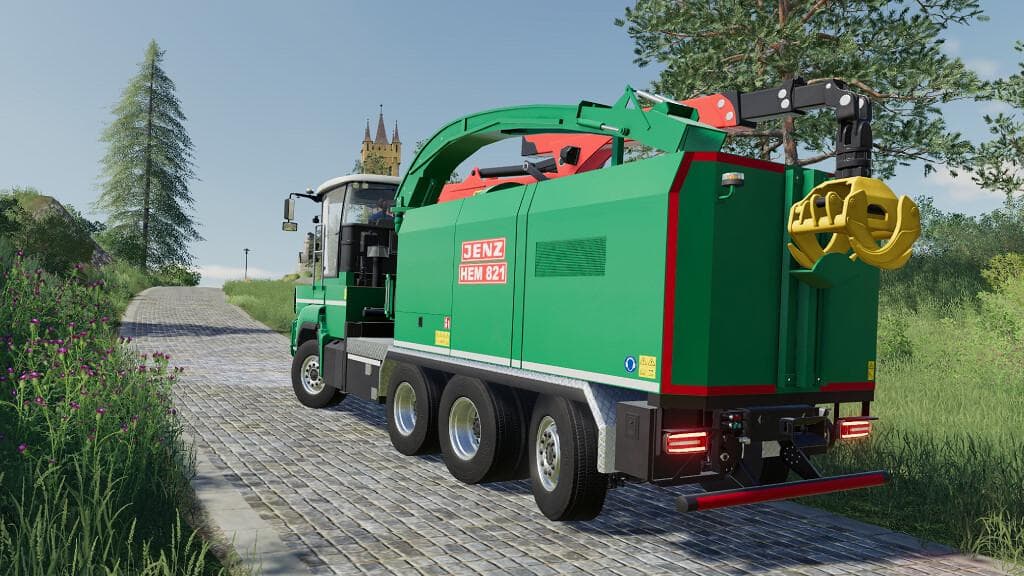 JENZ HEM 821 CHIPER TRUCK 4