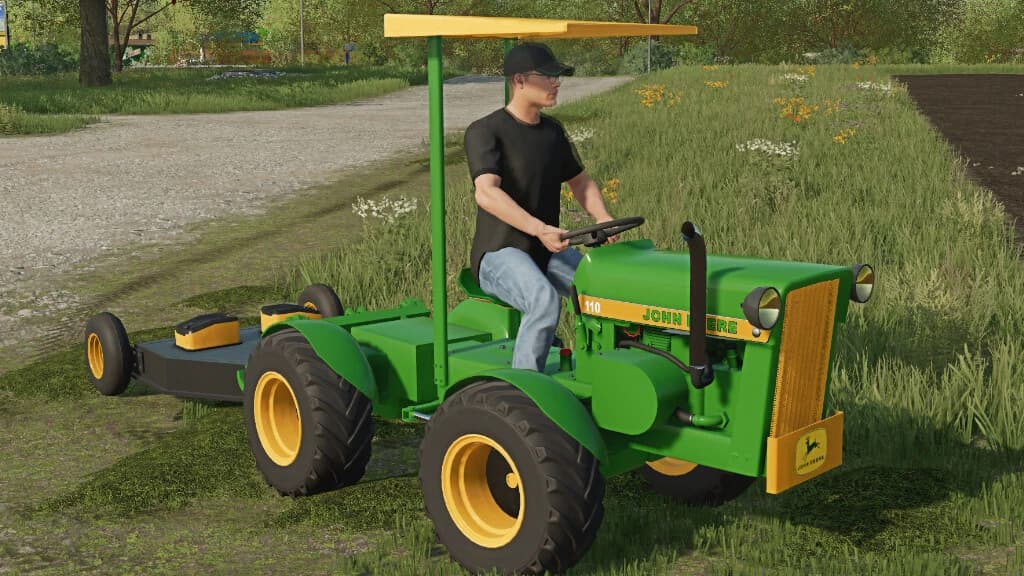 JOHN DEERE 110 4X4 3