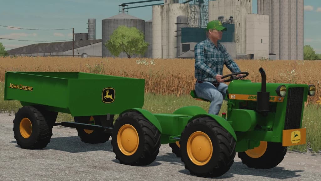 JOHN DEERE 110 4X4 2