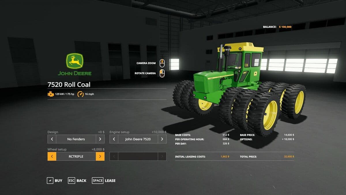 JOHN DEERE 20 SERIES 4WD 3
