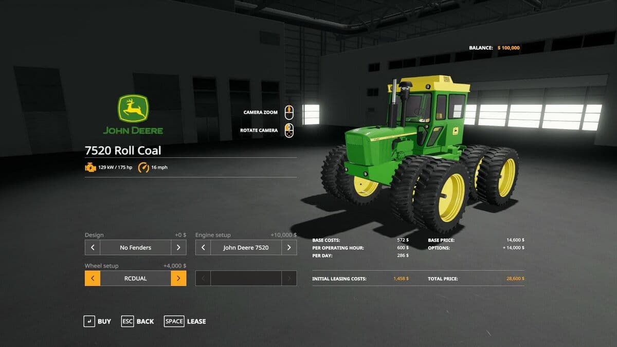 JOHN DEERE 20 SERIES 4WD 2