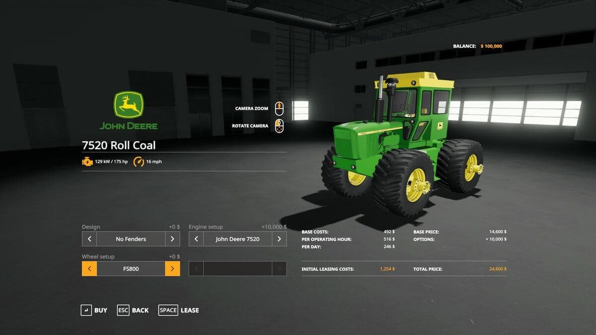 JOHN DEERE 20 SERIES 4WD