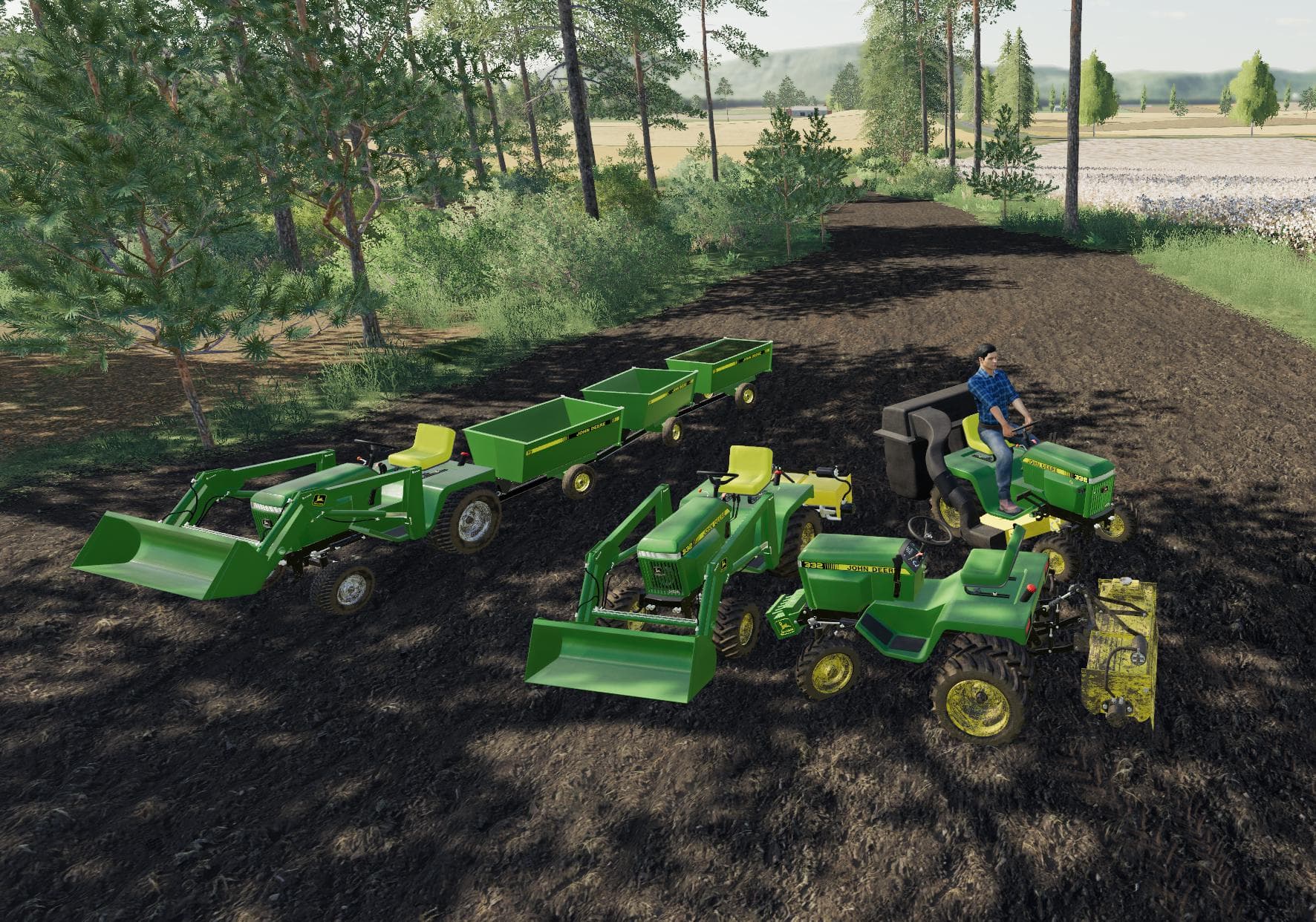 JOHN DEERE 332 3