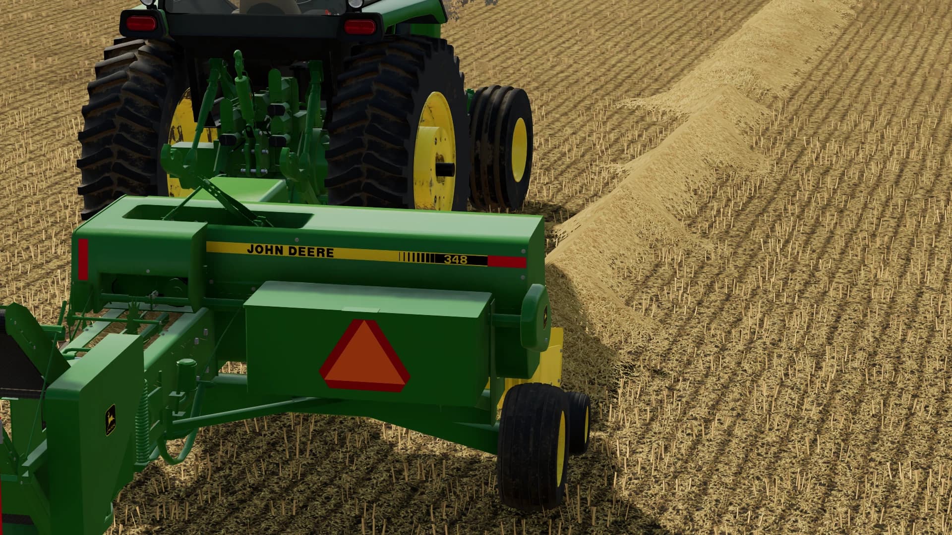 JOHN DEERE 348 SQUARE BALER 3