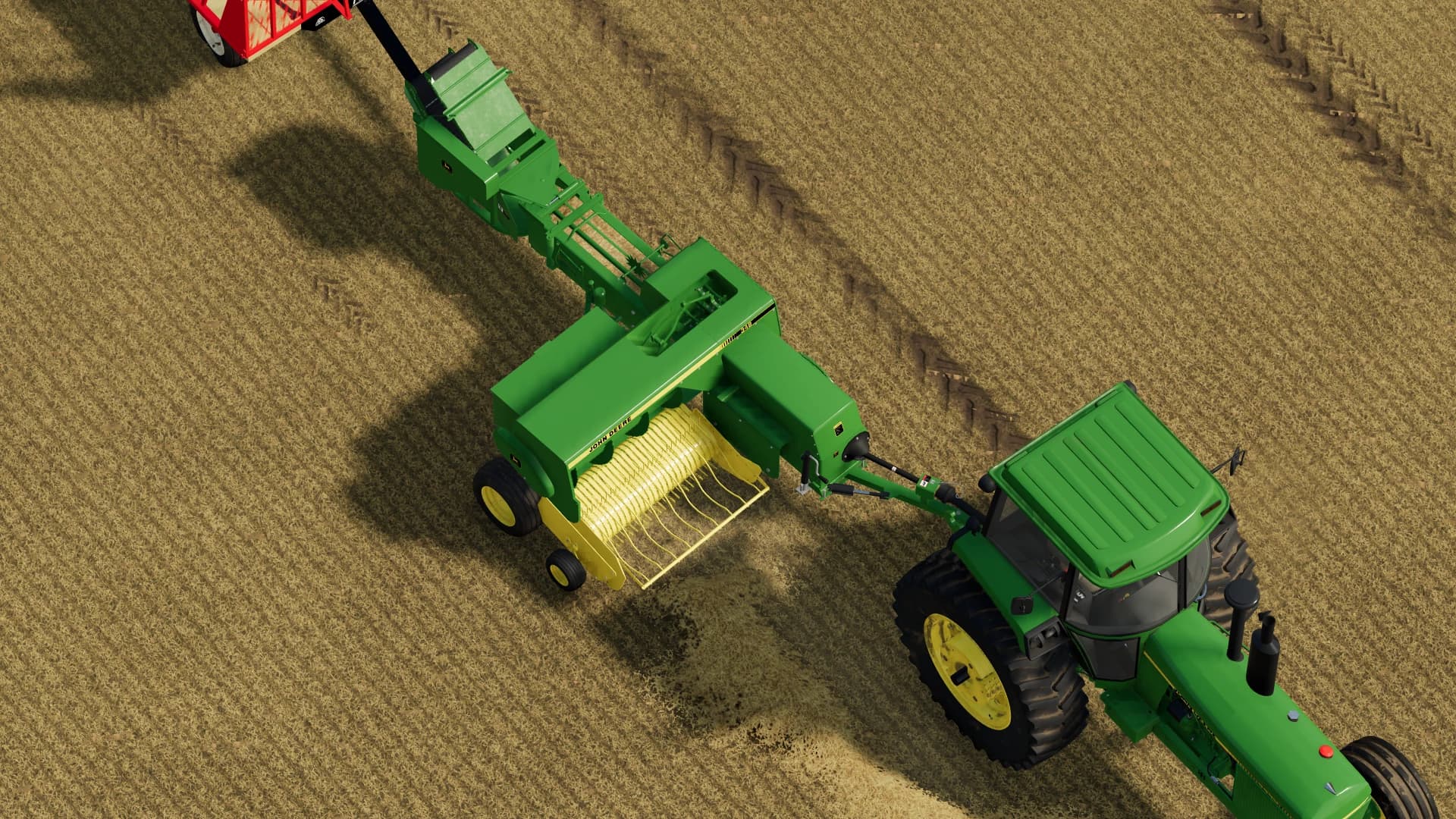 JOHN DEERE 348 SQUARE BALER 2