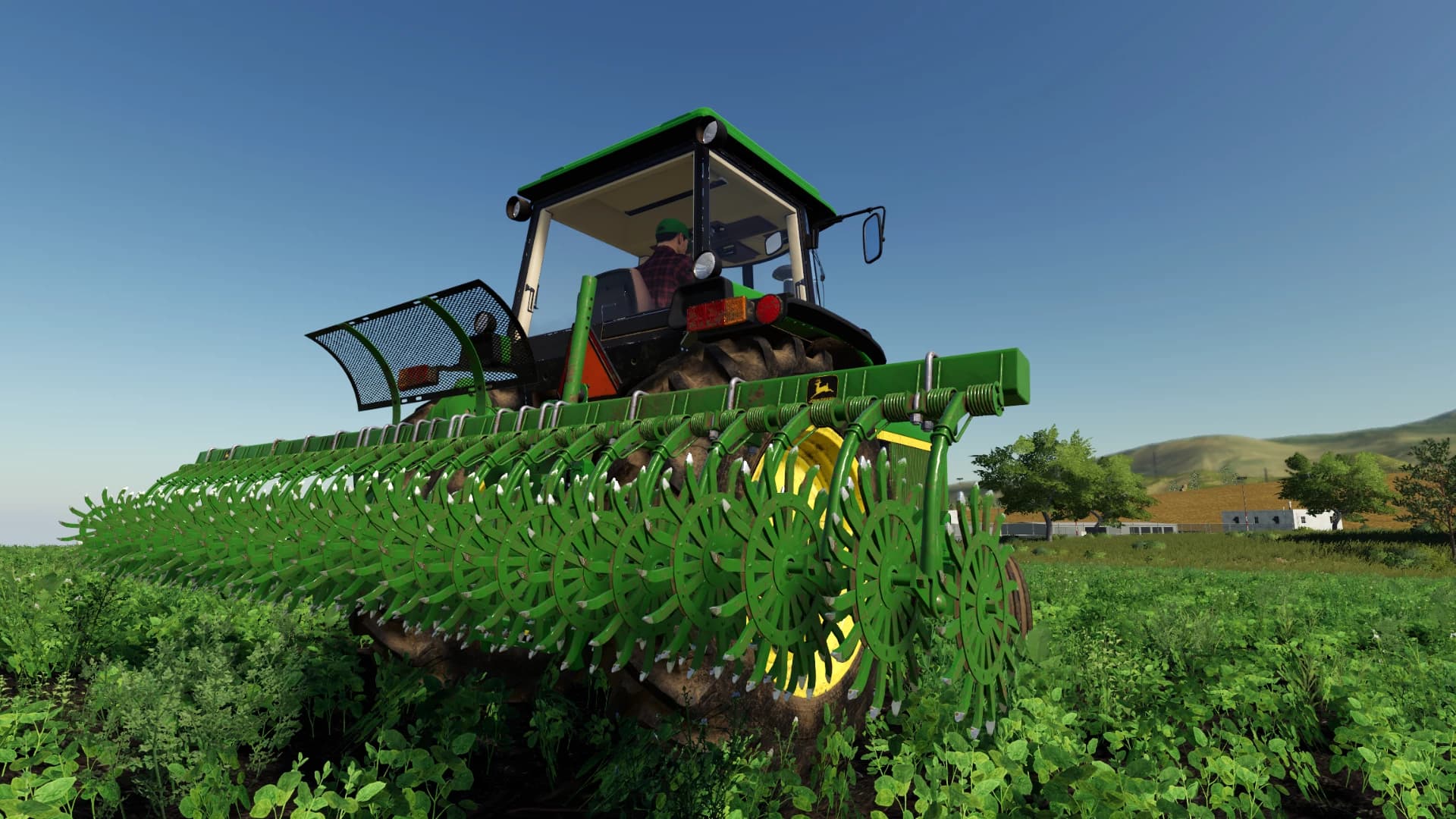 JOHN DEERE 400 ROTARY HOE 5