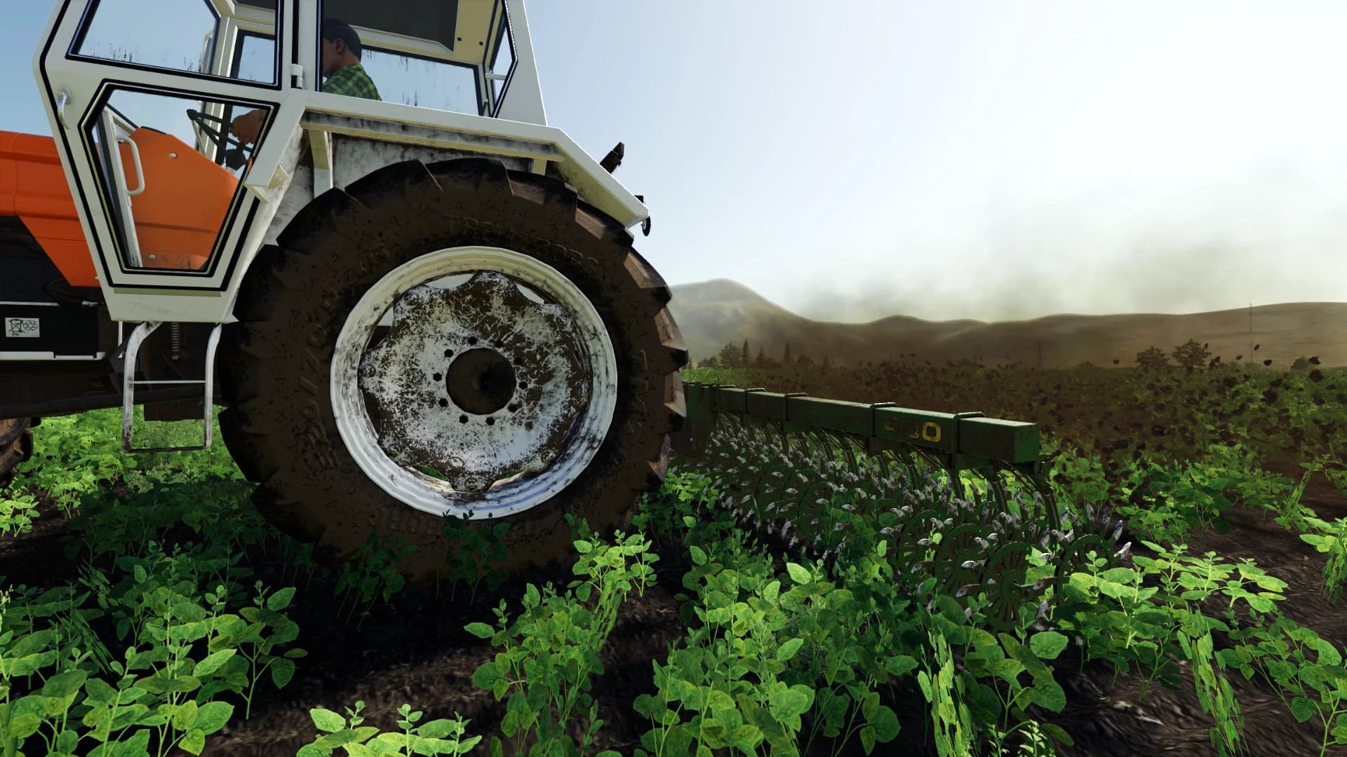 JOHN DEERE 400 ROTARY HOE 3