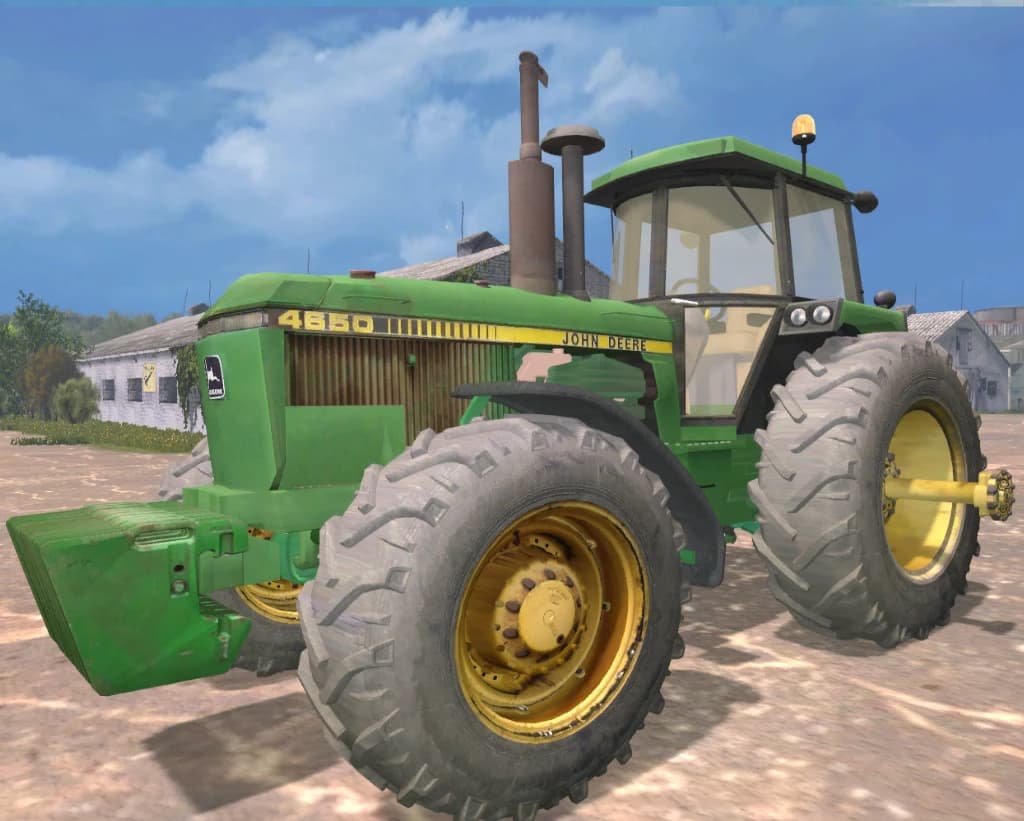 JOHN DEERE 4650 4WD TURBO OLD