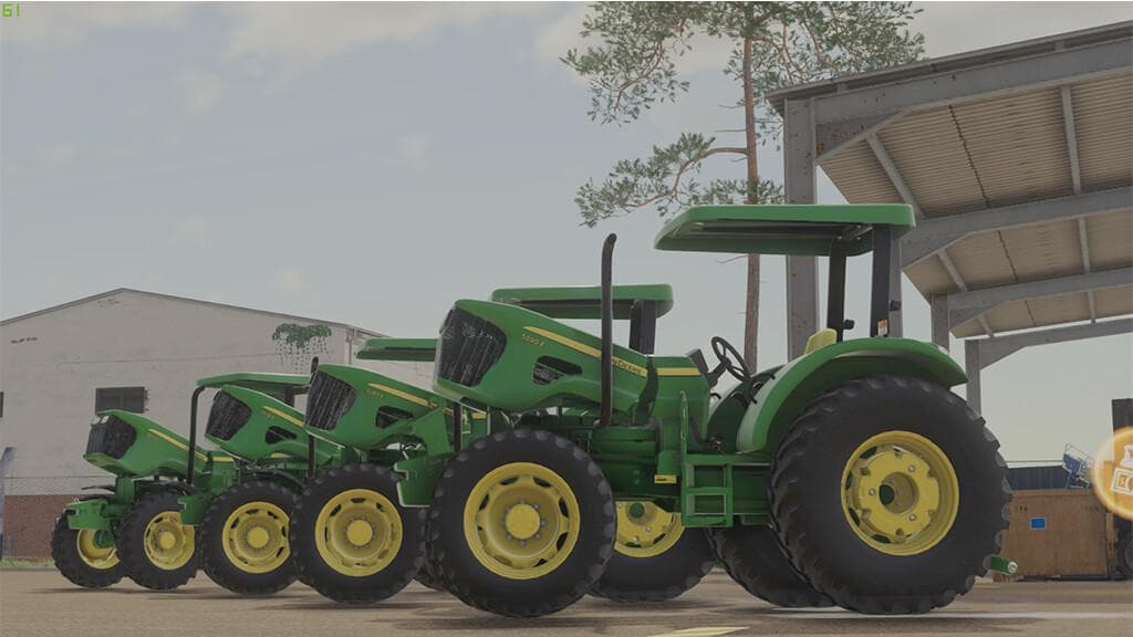 JOHN DEERE 5075E 5