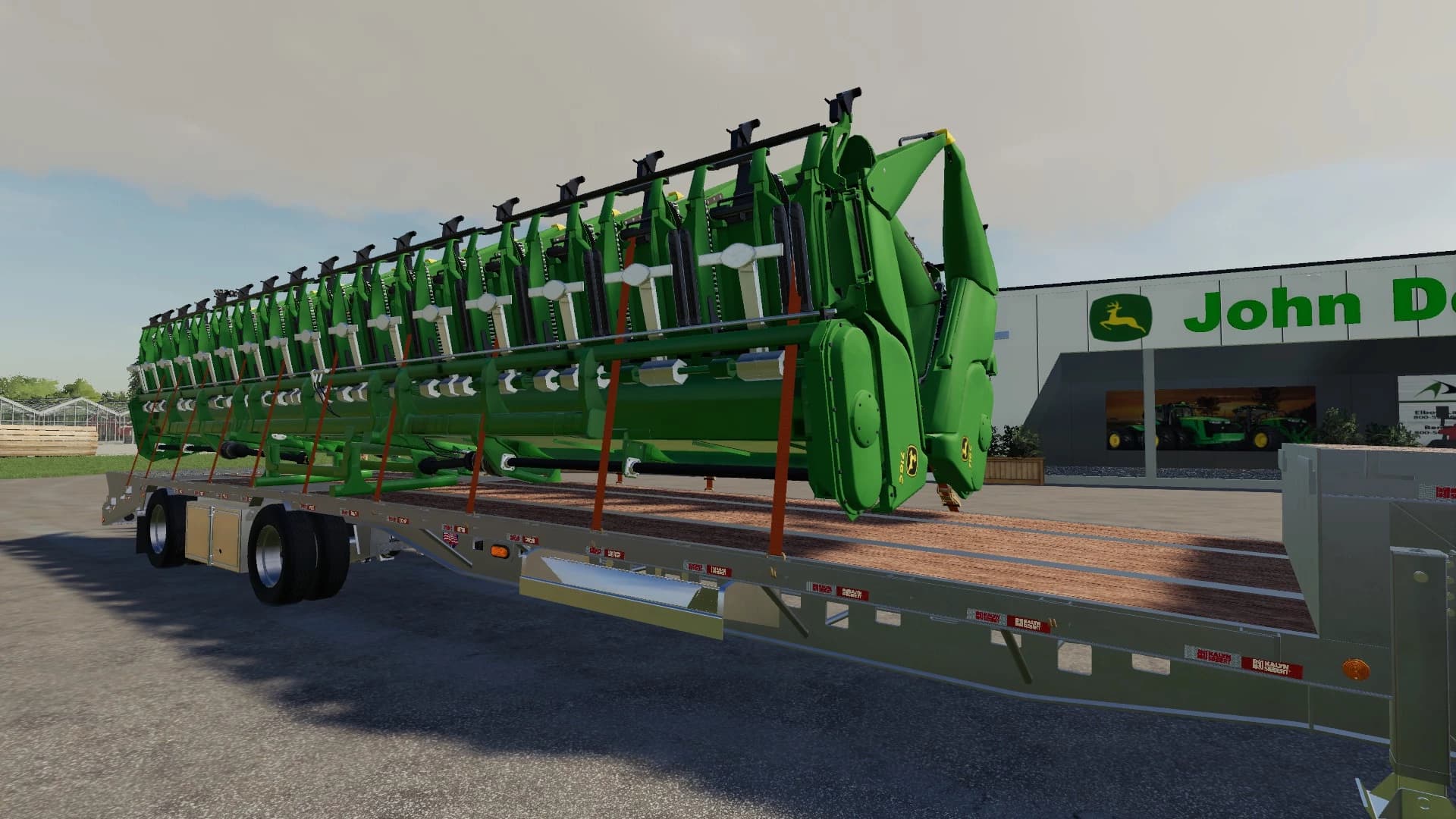 JOHN DEERE 616C/716C STRAP IT ADDED
