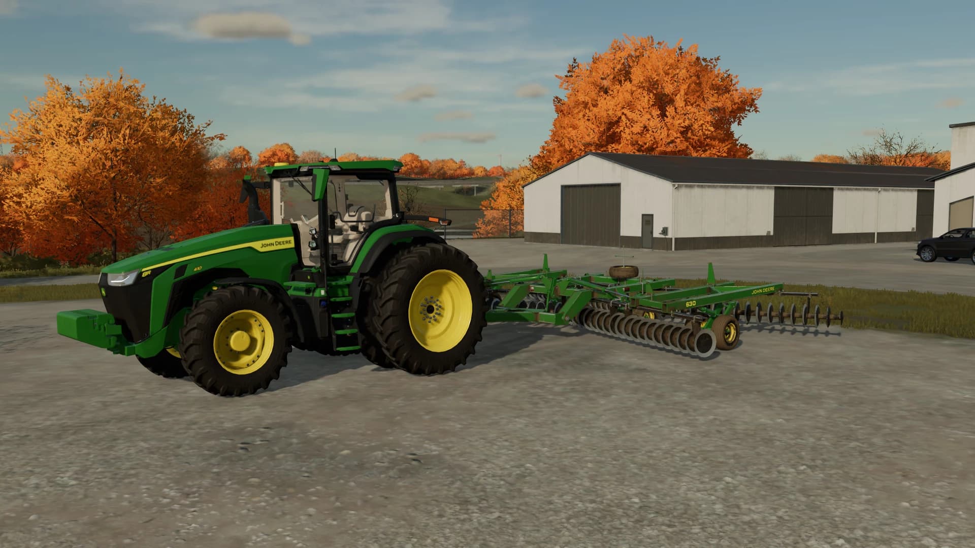JOHN DEERE 630 REALISTIC FOLDING SPEED