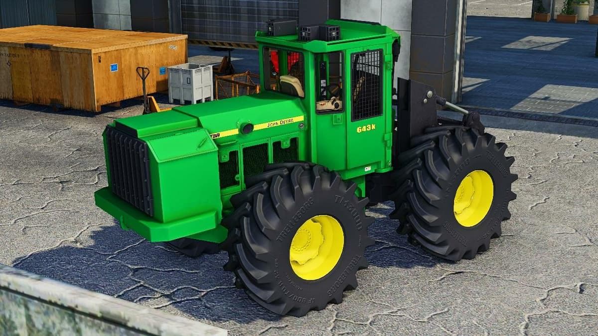 JOHN DEERE 643K 2
