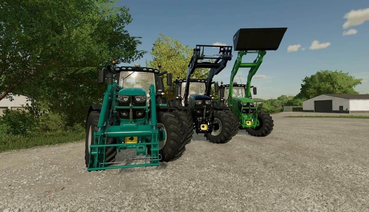 JOHN DEERE 643R SPECIAL COLOR 2