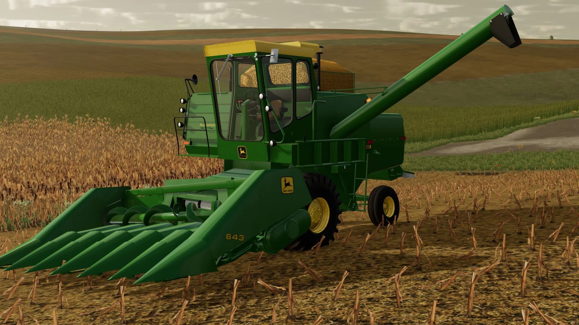 JOHN DEERE 6600 SIDEHILL 4
