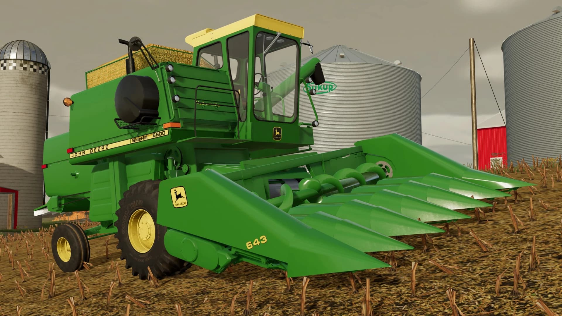 JOHN DEERE 6600 SIDEHILL 2