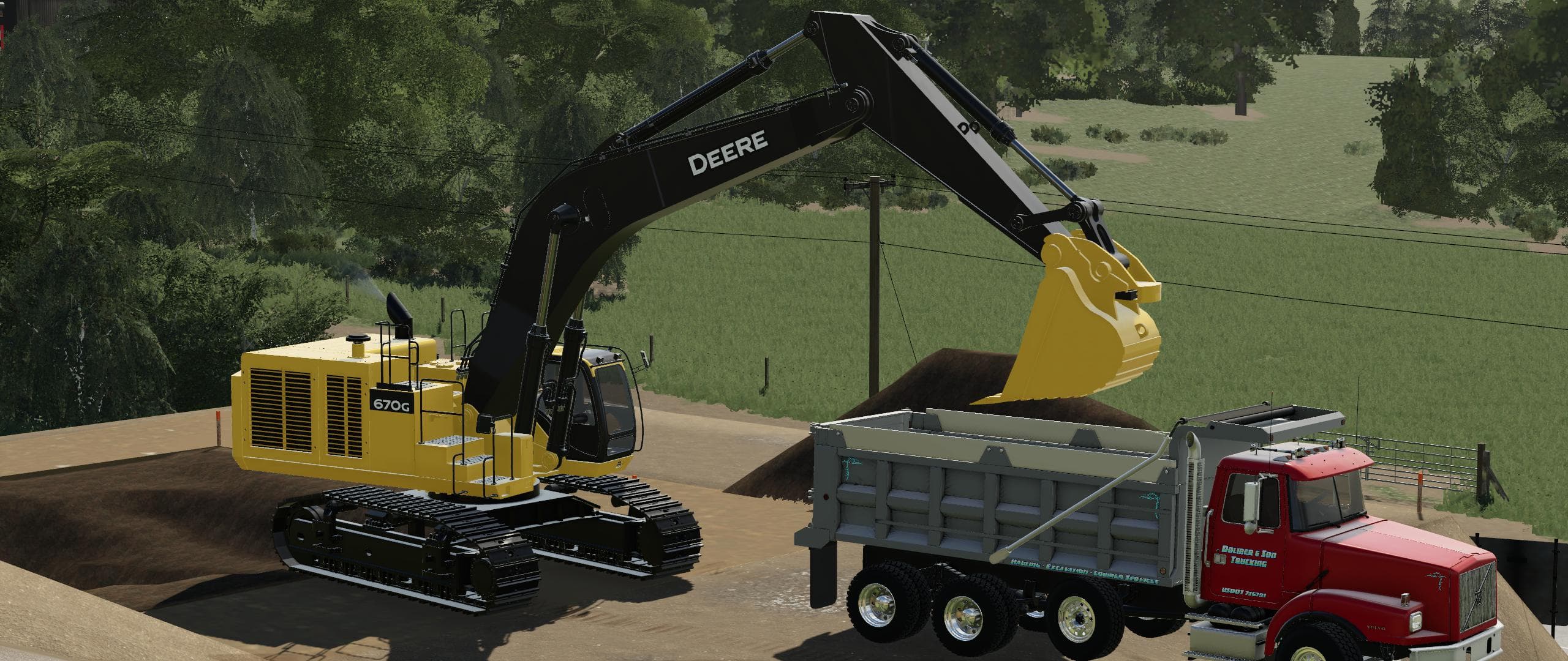 JOHN DEERE 670G LC 5