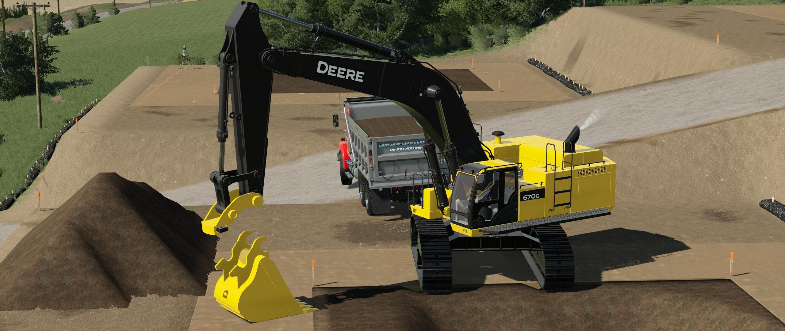 JOHN DEERE 670G LC 3
