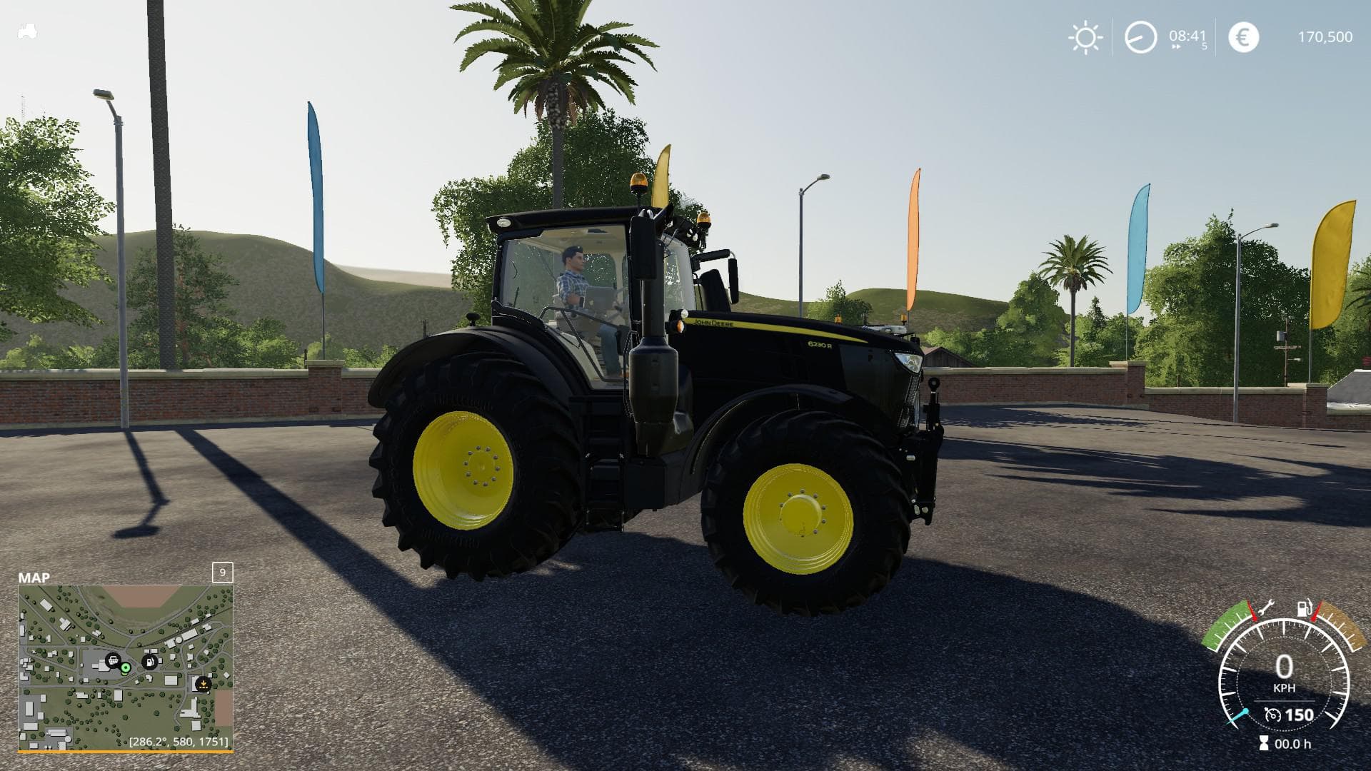 JOHN DEERE 6R BLACK