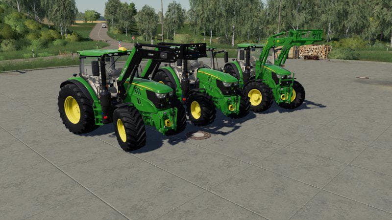 JOHN DEERE 6R MW