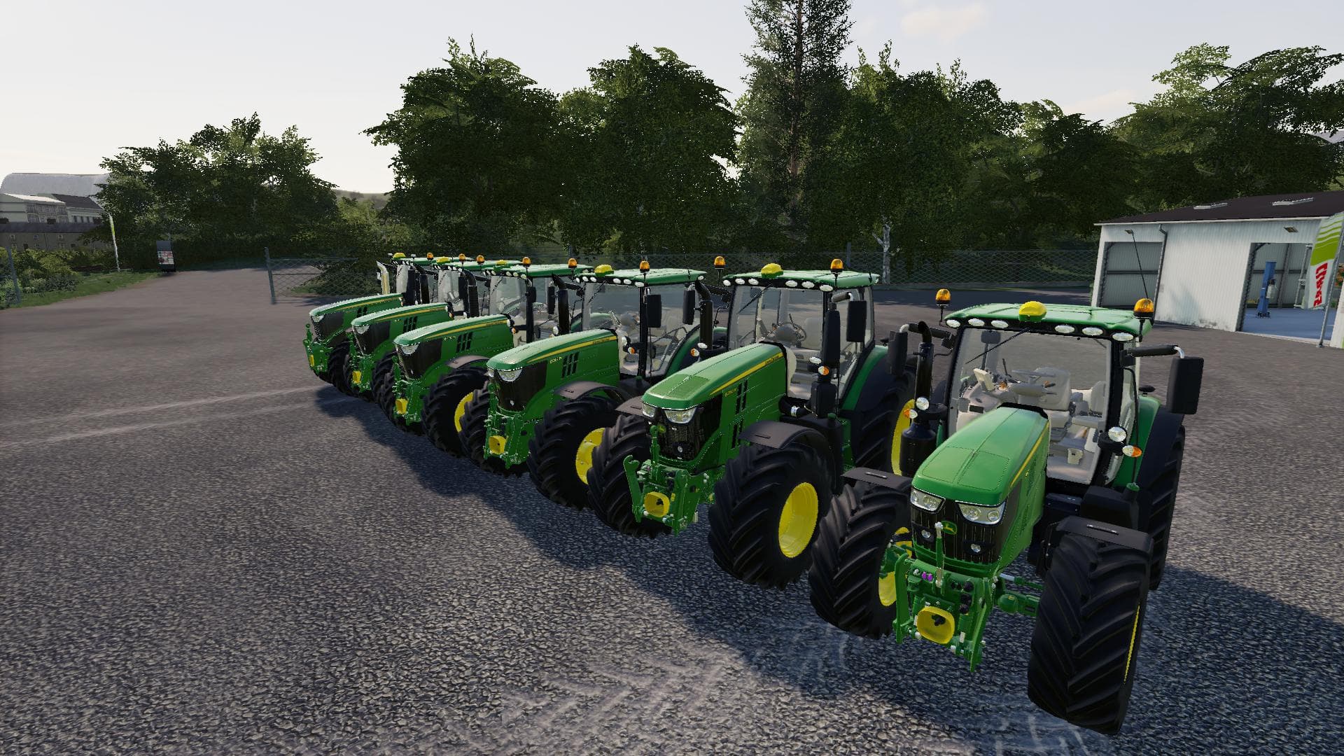 JOHN DEERE 6R PACK 4
