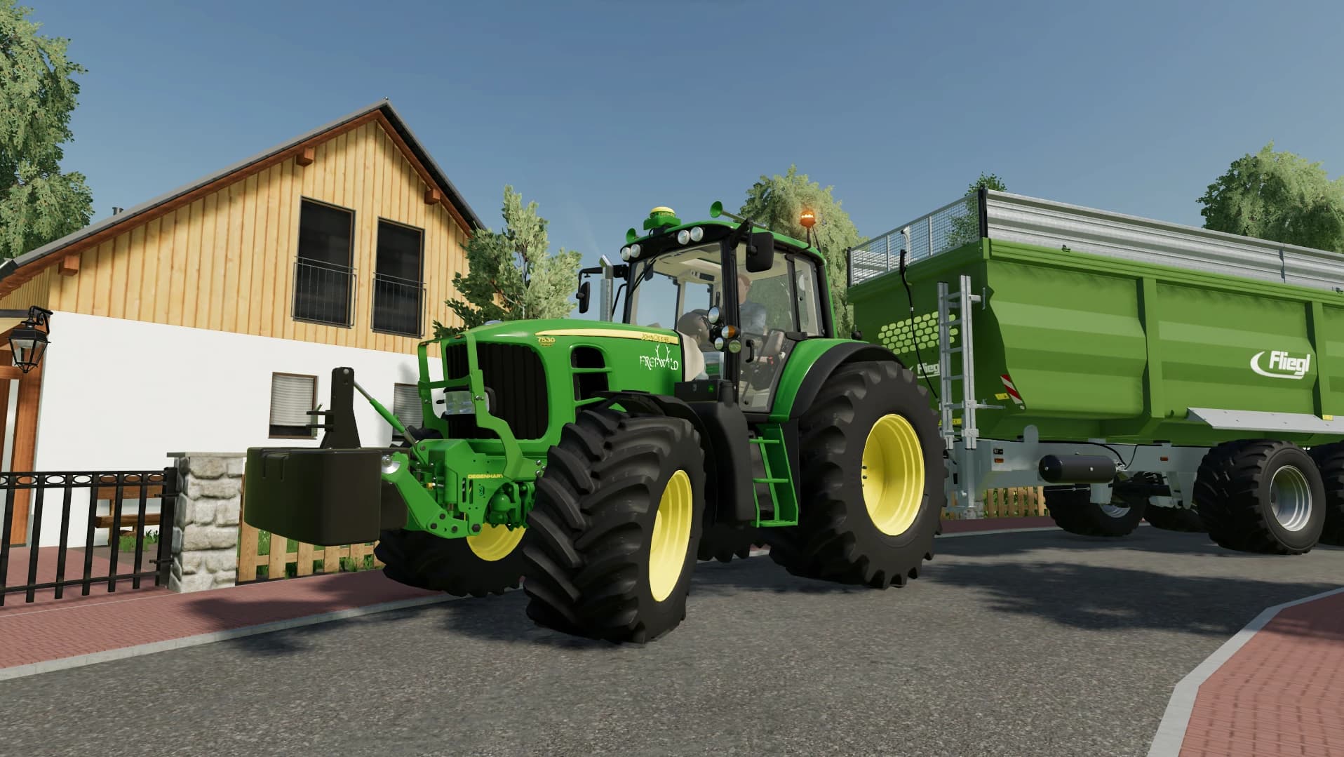 JOHN DEERE 7030+ MUCH EXTRAS 4